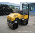 Small steel wheel asphalt roller, 1 ton ride on mini compactor road rollers (FYL-880)